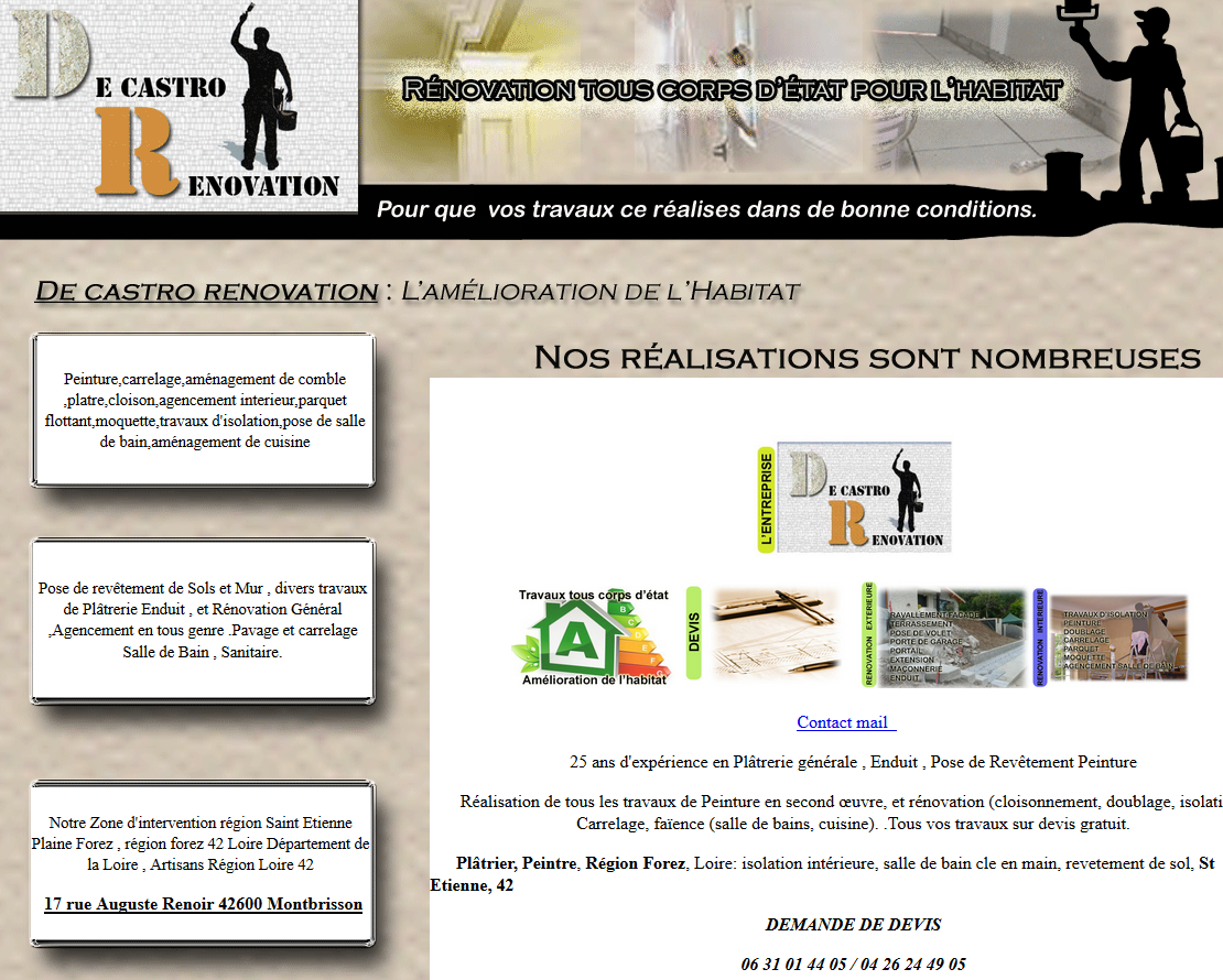 Decastrorenov Artisan Peintre Montbrison — Photos 1